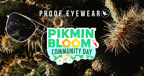 Pikmin Bloom x Proof Eyewear reward arriving in inboxes now