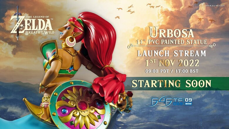 First 4 Figures fully unveiling Urbosa statue on Nov. 1st, 2022