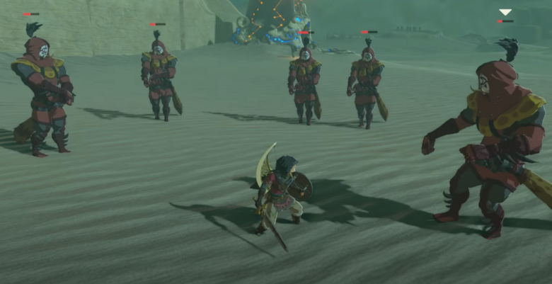 Breath of the Wild Yiga Clan can be lured away and disarmed