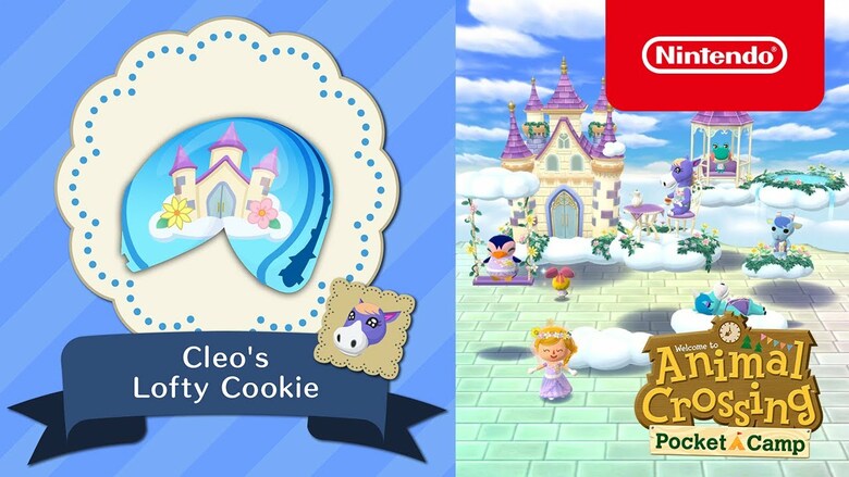 Animal Crossing: Pocket Camp - Cleo's Lofty Cookie content available