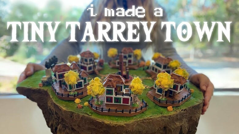 Zelda fan makes a tiny tribute to Breath of the Wild's Tarrey Town