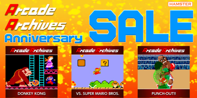 Arcade Archives Anniversary Sale live on the Switch eShop