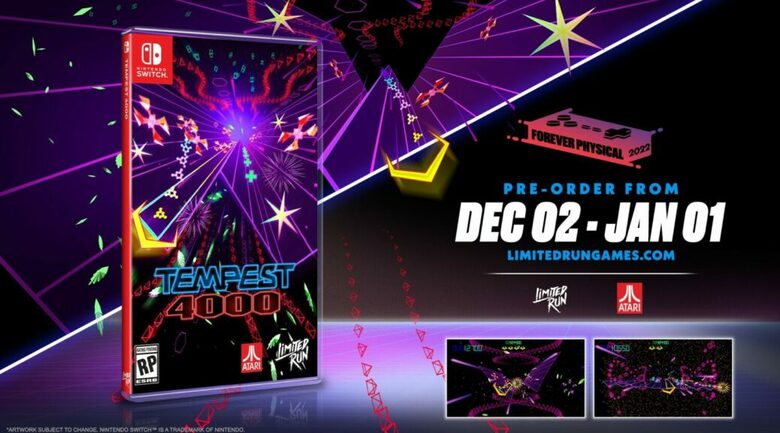 Tempest 4000 physical version revealed by Limited Run Games