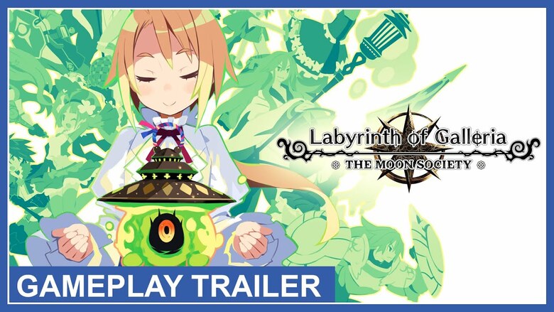 Labyrinth of Galleria: The Moon Society gameplay trailer shared