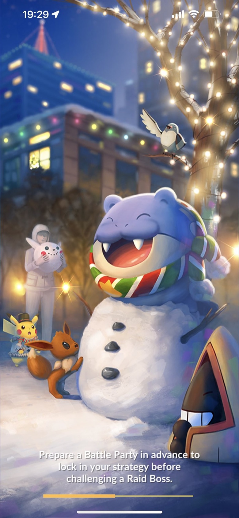 Pokémon GO gets a new Winterthemed loading screen GoNintendo