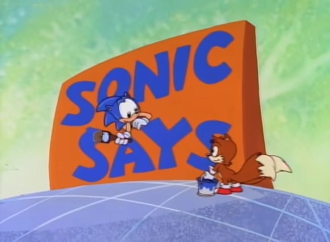 Or "Sonic Sez" if you prefer