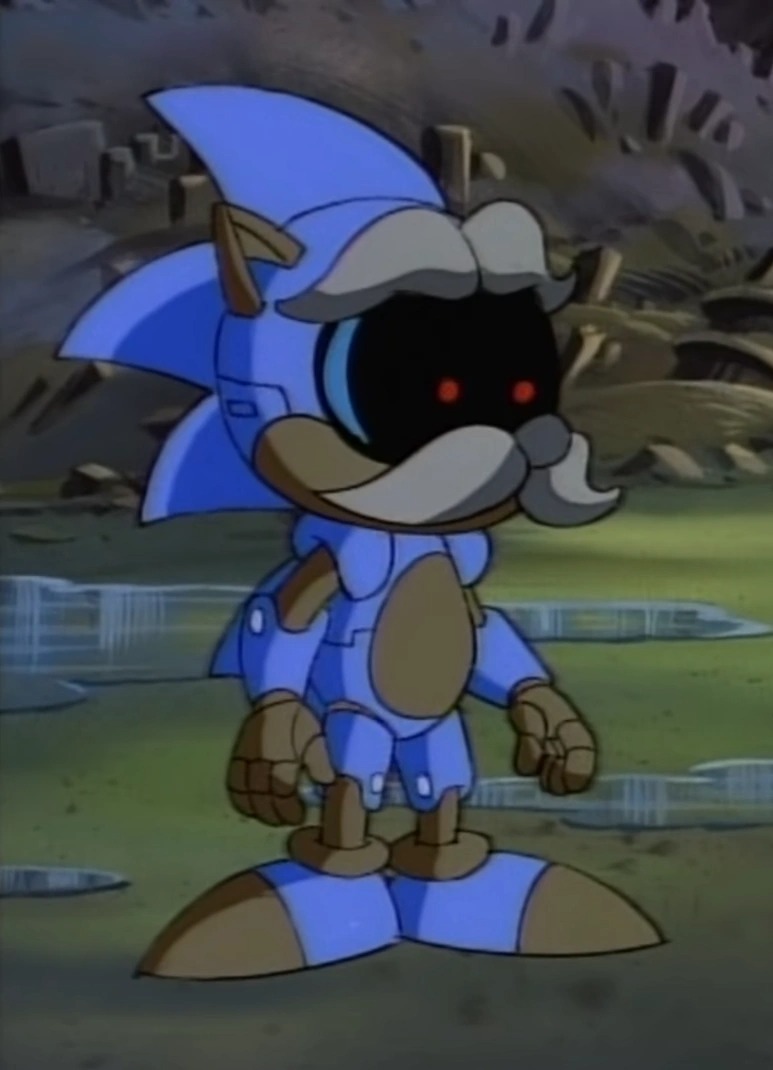 Sonic's beloved Uncle Chuck (William Windom) was the inventor of the power rings and unfortunately Roboticized during Robotnik's invasion, though pieces of his old personality can still be seen.
