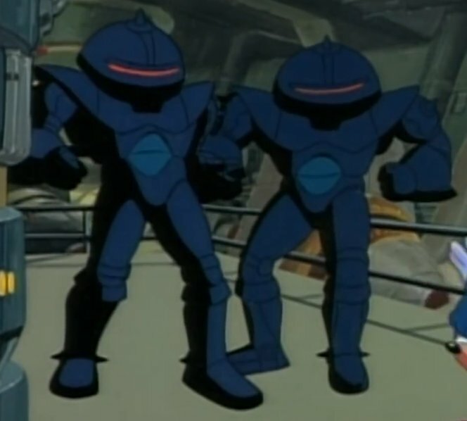 Swat Bots were the invention that put Robotnik in the king's favor originally, and they are what he would use to spell the kingdom's downfall. Cold and threatening, these machines we're much more of a visual threat than the goons from AoStH.