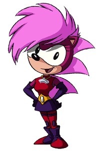 Sonic's sister Sonia was a strong and capable fighter on the team but also hated getting dirty or being unladylike due to her upbringing. Not only was she a princess but she was given up to a wealthy family after the Queen separated her from her siblings.