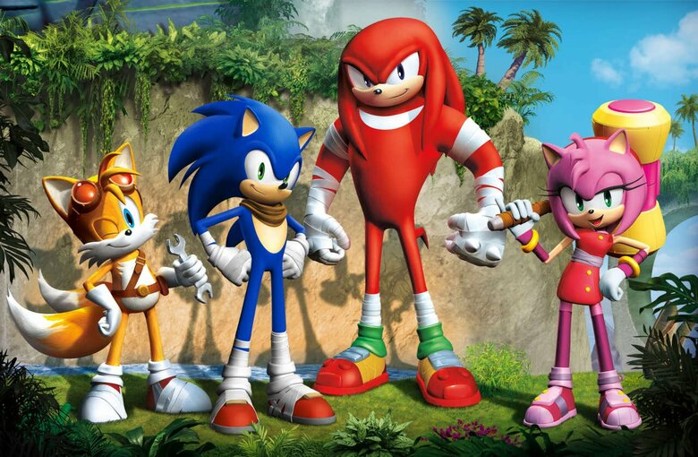 The redesigns of the main cast were met with much criticism from long time fans, particularly the overuse of sports tape and Knuckles' massive upper body.
