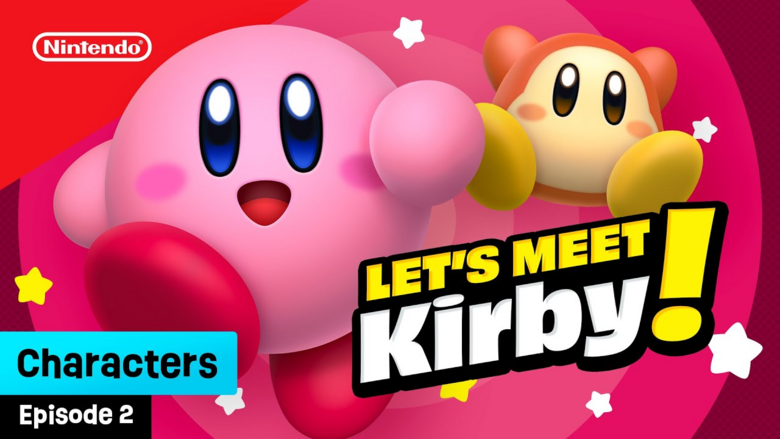 Meet Kirby promo highlights the pink puffball's Switch games