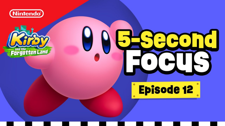 Nintendo shares a '5 Second Focus' video for Kirby