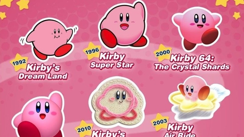 Kirby's many experiments in 3D