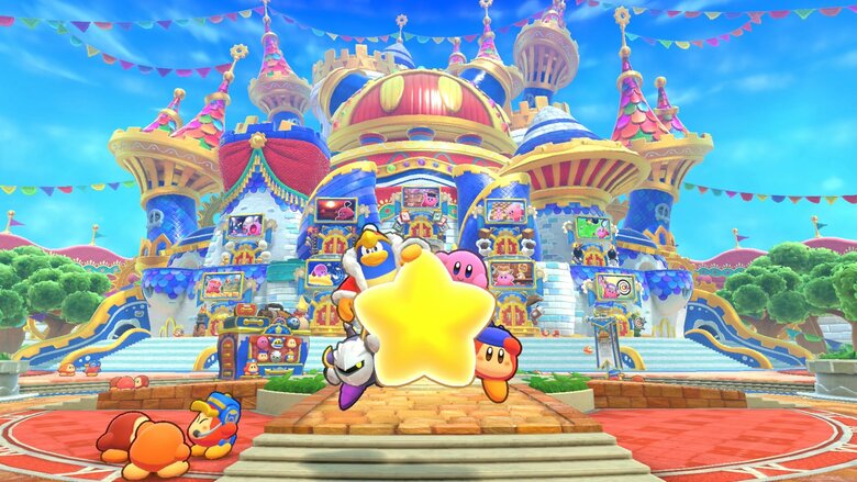 New details and footage for Kirby’s Return to Dream Land Deluxe's mini-games shared