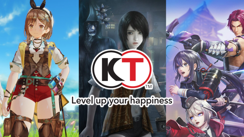 Koei Tecmo unveils new slogan "Level up your
happiness"