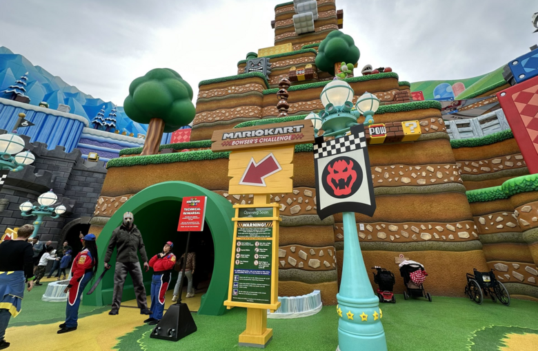 Check out pics and footage from Super Nintendo World's soft-open
