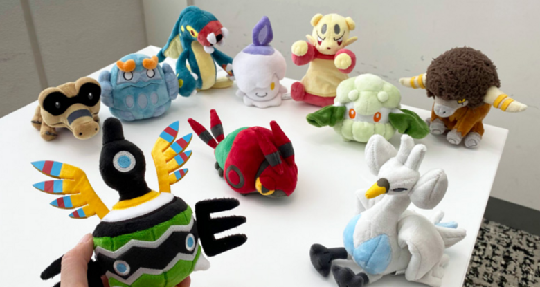 Pokémon Fit Unova plushies now available for pre-order