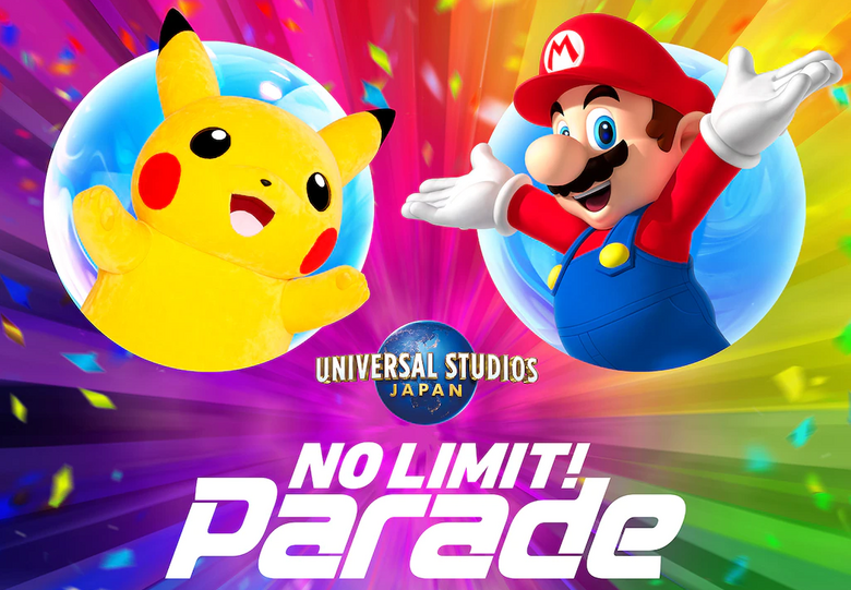 Universal Studios Japan 'No Limit!' parade to feature Mario, Pikachu