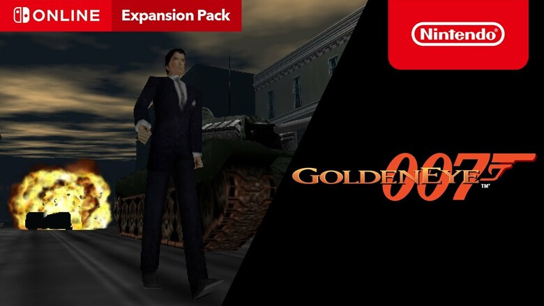 GoldenEye 007 comes to Nintendo Switch Online + Expansion Pack on Jan. 27th, 2023