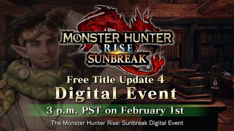 Monster Hunter Rise: Sunbreak Digital Event Set for February 1st, 2023
