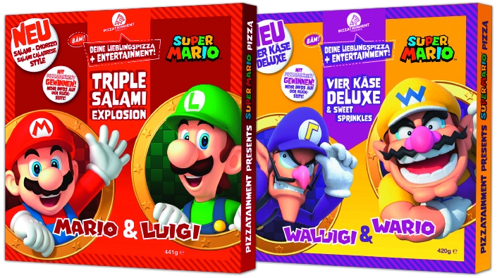 Super Mario pizza line launching in Germany next month