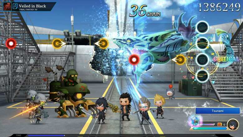 Theatrhythm: Final Bar Line demo available on the Switch eShop in Japan