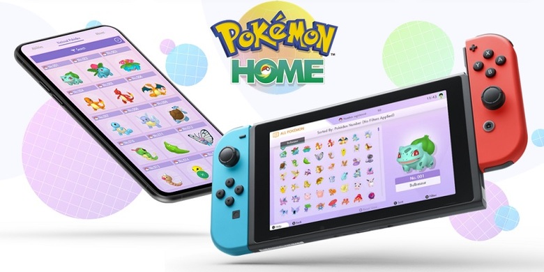 Pokémon HOME updated to Version 2.1.0