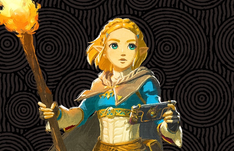 Nintendo shares Zelda Tears of the Kingdom artwork featuring Zelda and
