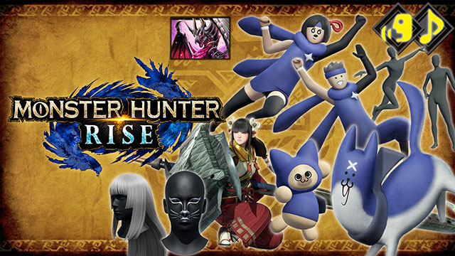 Monster Hunter Rise DLC Pack 9 Available now