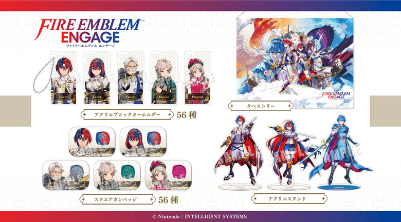 New Fire Emblem Engage merchandise releasing in April 2023