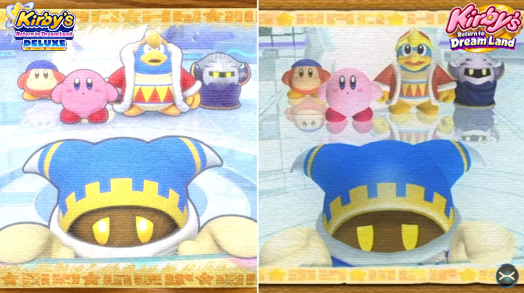 Kirby's Return to Dream Land 'Switch Vs. Wii' graphics comparison