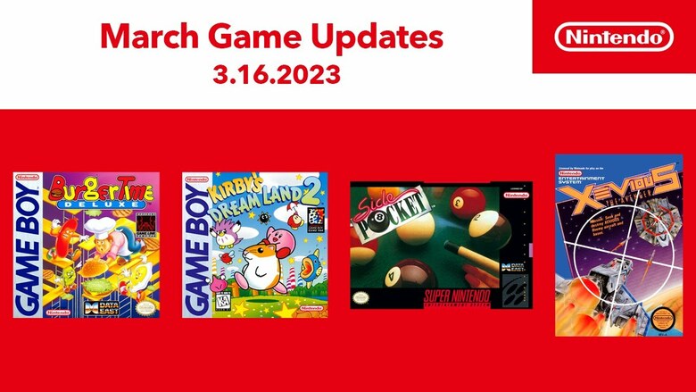 New Game Boy, SNES and NES games added to Nintendo Switch Online