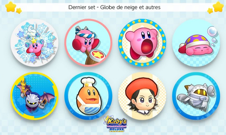 Final wave of Kirby's Return to Dream Land Deluxe icons available for Switch Online members