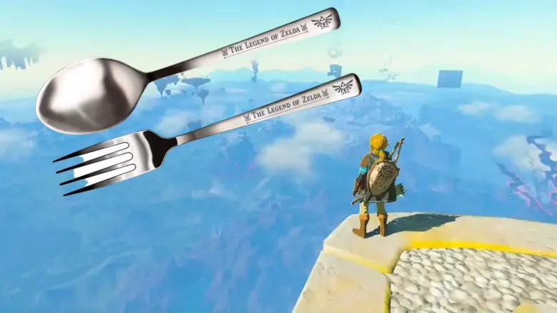 Amazon Japan offering spoon and fork with Zelda: Tears of the Kingdom pre-orders