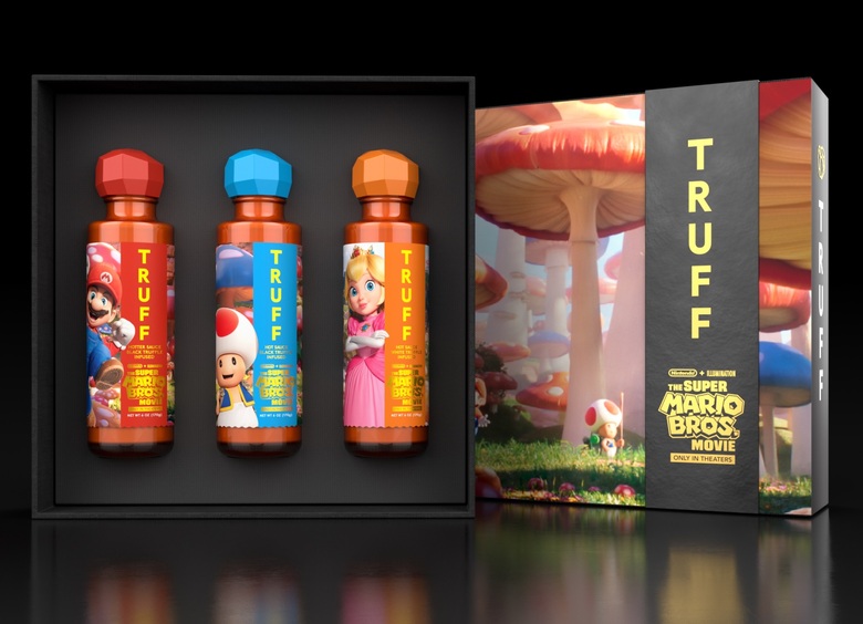 TRUFF reveals limited line of Super Mario Bros. movie-inspired hot sauces