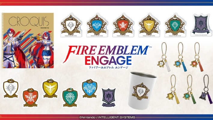 New Fire Emblem Engage Crest Merchandise Announced