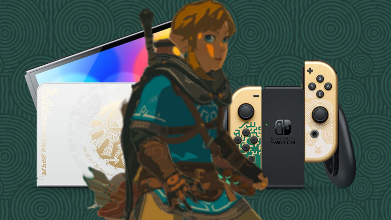 Zelda TOTK Special Edition Nintendo Switch OLED Console