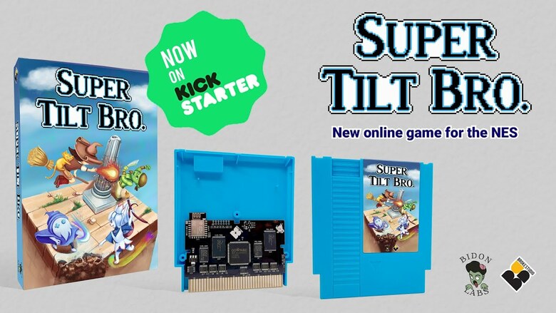 Super Tilt Bro is a Smash Bros. clone for the NES, complete with online play