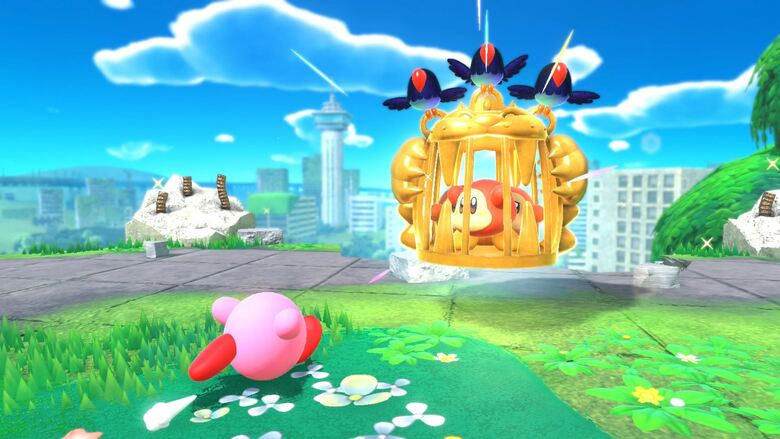 Kirby: Forgotten Land's Mouthful Mode has fans very excited - Polygon