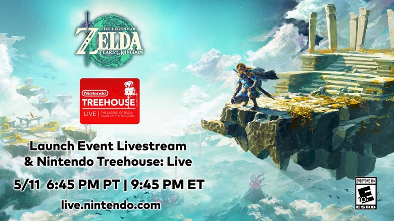 Zelda: Tears of the Kingdom launch event live-stream and Treehouse Live recording