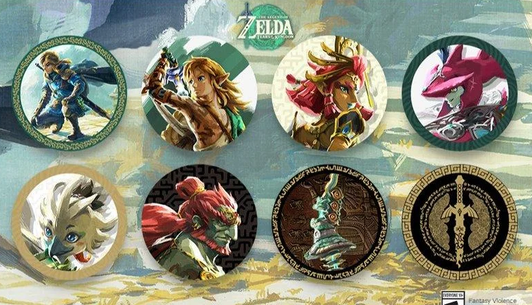 Second wave of Zelda: Tears of the Kingdom icons now available for Switch Online members