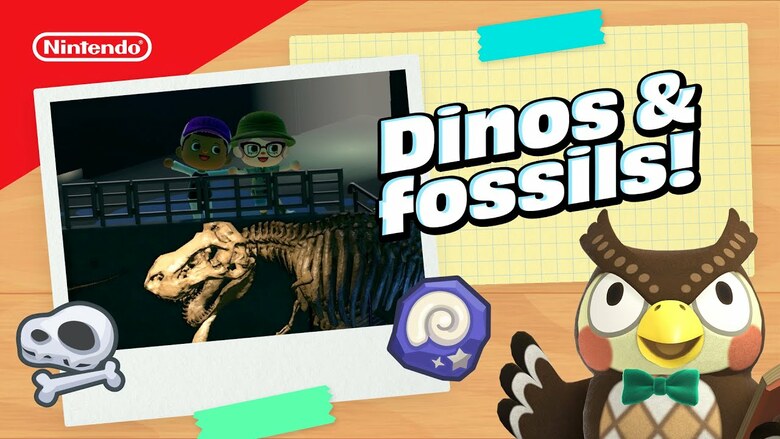 Nintendo shares Animal Crossing 'Fossil Tour for Kids'