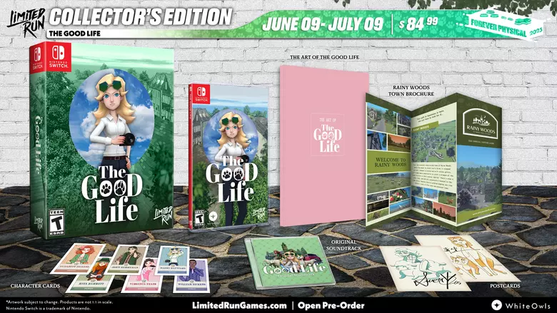 The Good Life getting physical Switch release