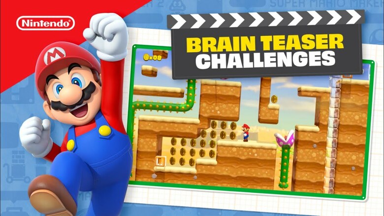 Play Nintendo shares Super Mario Maker 2 brain teasers