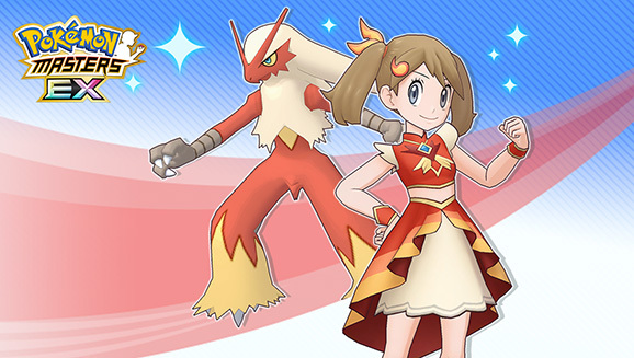 Sygna Suit May & Blaziken Are Back in the Spotlight in Pokémon Masters EX