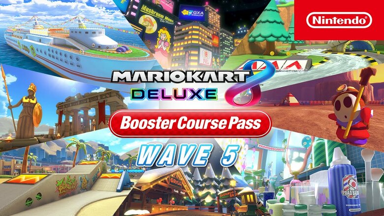 Mario Kart 8 Deluxe - Booster Course Pass: Wave 5 arrives on July 12th, 2023