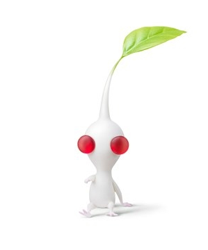 White: In the Pikmin series white Pikmin are the fastest and lightest Pikmin and have poisonous abilities, they are immune to poison and poison enemies when eaten. In Smash they too are the fastest Pikmin and are thrown farther, they also inflict darkness effect as Smash does not have a poison effect, they are not immune to darkness effects however.