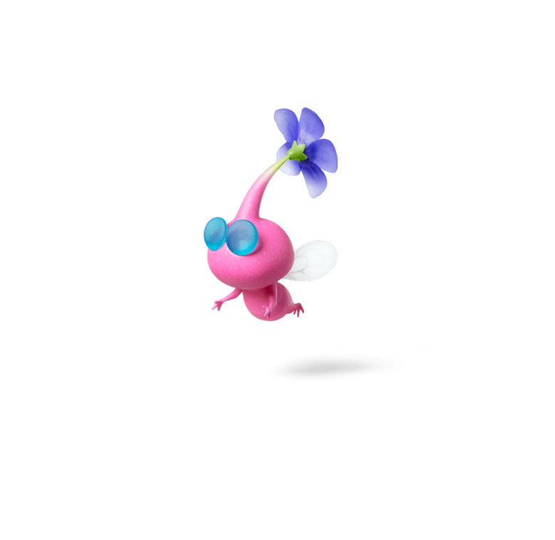 Winged Pikmin: The weakest Pikmin in terms of health and when attacking grounded foes but deal extra damage when connecting with a foe in the air, referencing the type’s proficiency for air combat. Also, they wouldn’t count for any weight when using the up special because…they can fly.