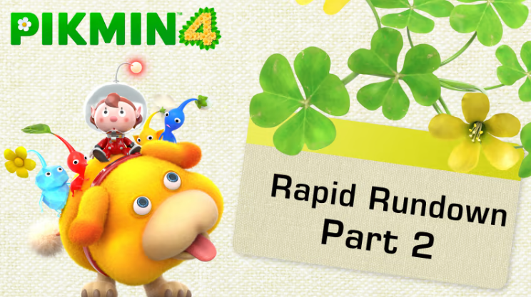 Nintendo shares a second Pikmin 4 primer for series newcomers