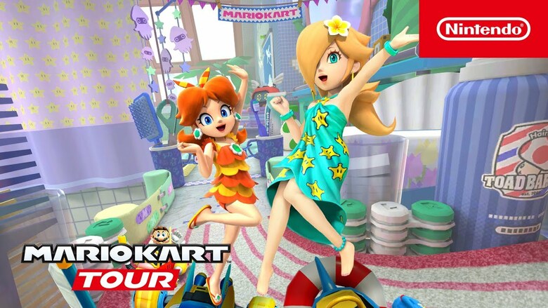 Mario Kart Tour 'Vacation Tour' and 38th wave of Mii Racing Suits detailed